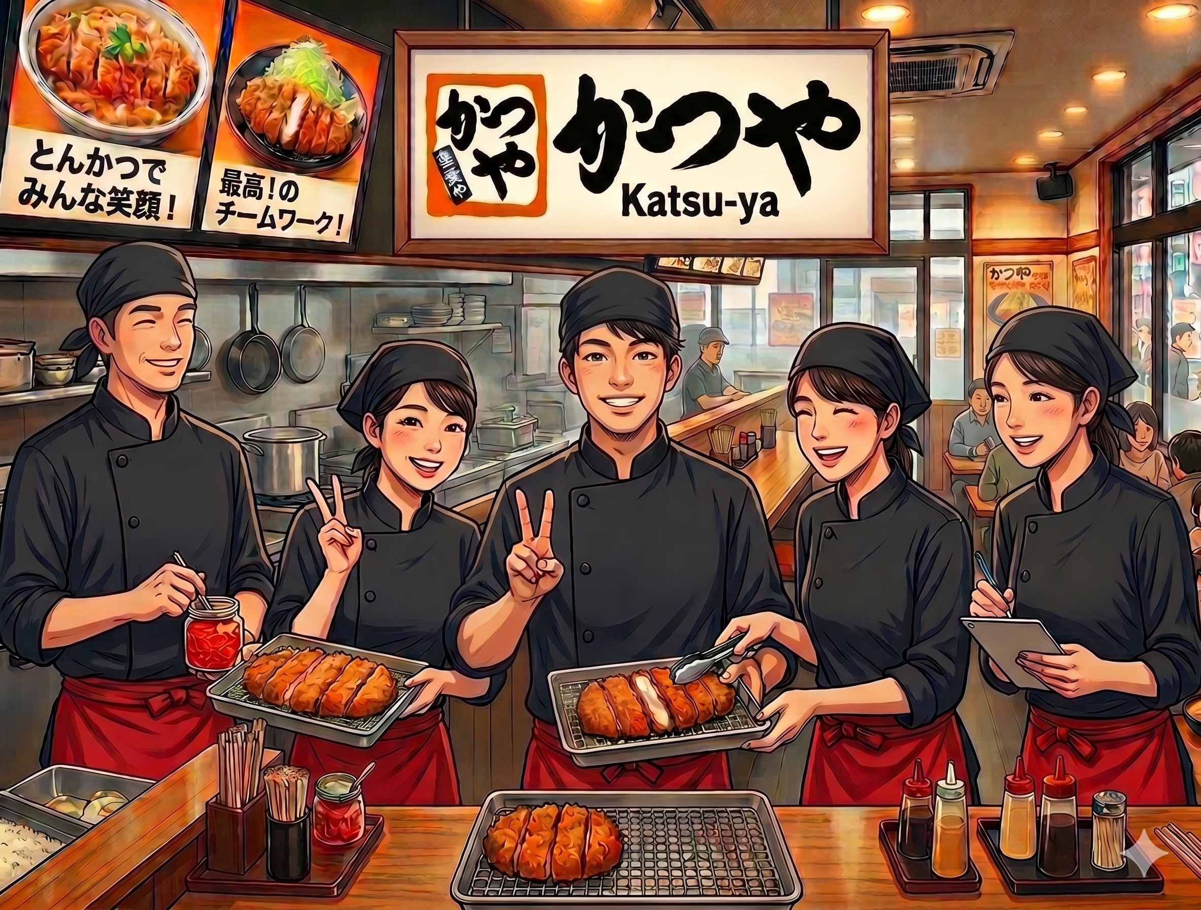 【初回配属確約】住み慣れた八戸市で安心して働けるかつやの店舗/接客スタッフ